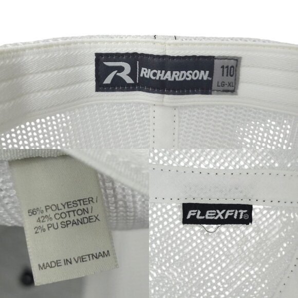 FPS Embroidered Logo Flexfit L/XL Mesh Cap Trucker Baseball Hat Richardson - Picture 8 of 13